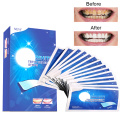 28Pcs/14Pairs Advanced Teeth Whitening Strips Stain Removal for Oral Hygiene Clean Double Elastic Dental Bleaching Strip