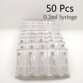 50pcs syringe