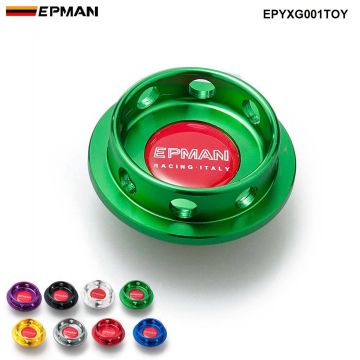 Limited Edition Billet Aluminum Engine Oil Filter Cap Fuel Tank Cover Plug For Toyota EPYXG001TOY