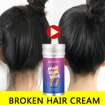 New Hair Oil Wax Cream Edge Control Long-lasting Hair Styling Cream Broken Hair Finishing Anti-Frizz Hair Fixative Gel TXTB1