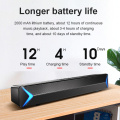 2020 TV Sound SD Card Bar AUX USB Wired And Wireless Bluetooth Home Theater FM Radio Surround Soundbar For PC TV Speaker