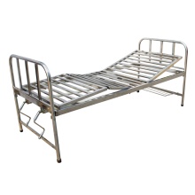 Stainless Steel Manual Hospital Bed