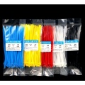 cable tie 3*150 multicolor plastic seal colorful nylon tie wire rohs high quality UL approved 100pcs