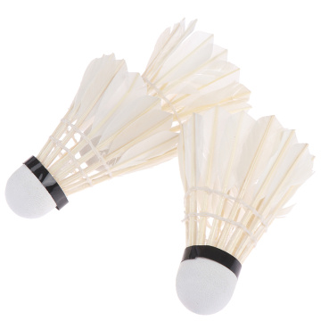 12pcs/lot High quality Badminton Shuttlecocks Goose Feather Shuttlecock Badminton Balls Outdoor Sports Badminton Accessories