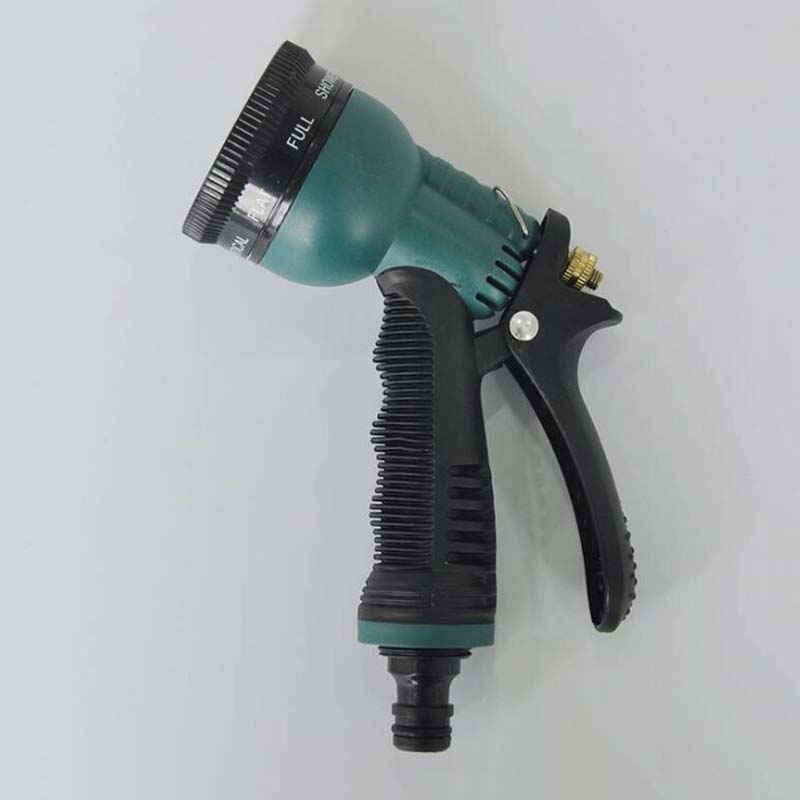 8 pattern durable ajustable hose nozzles garden water gun high-pressure water spray gun for household car wash water gun head
