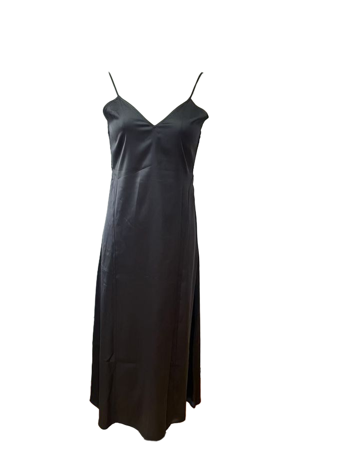 Women's Satin Nightgown Spaghetti Strap Slip Nightdress