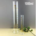 1pc 1000ml High quality graduated glass measuring cylinder,laboratory equipment