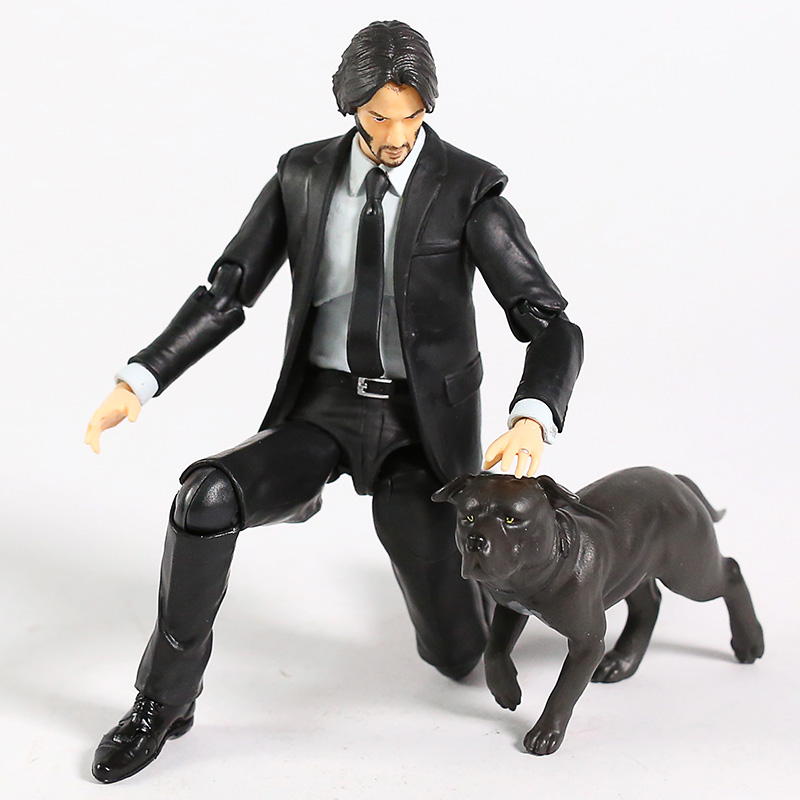 Medicom Toy Mafex No. 085 Chapter 2 John Wick PVC Action Figure Collectible Model Toy
