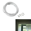 0.5/1/2/3/4/5 m Curtain Wire Window Cord String Set With 2 Fish Eyes 2 Hooks Curtain Decor Accessories Curtain Rope