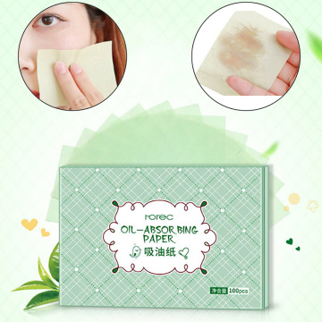 100 Sheets/pack Professional Face Make Up Oil Absorbing Blotting Facial Clean Paper Oil Control Film Tissue