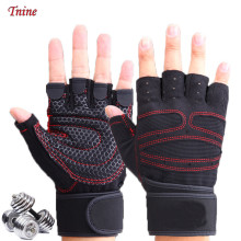 Men Women Gym Gloves Weightlifting Training Crossfit Gloves Fitness Sport Bodybuilding Breathable Non-slip Gym Hand Palm Protect