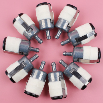 10pcs/lot Fuel Filter For Echo Husqvarna Grass Trimmer Brush Cutter Chinese Chainsaw Water Pump Garden Tool Spare Part