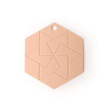 Hexagon Shape Customized Silicone Meal Mat
