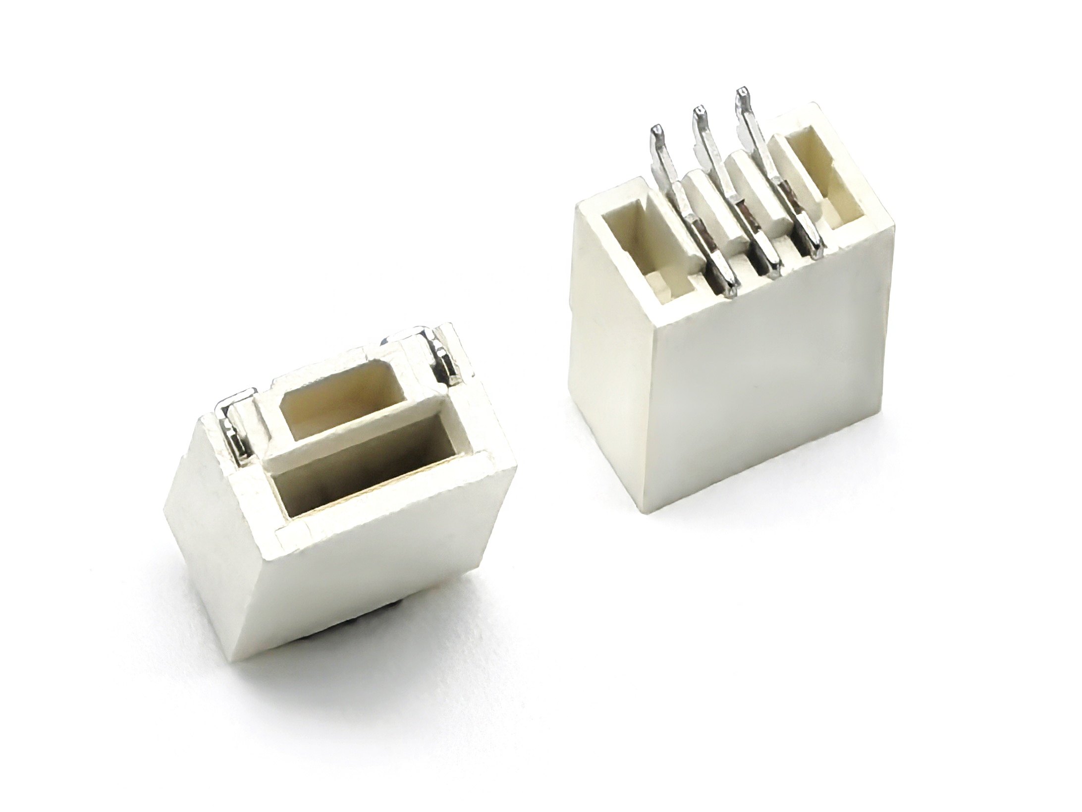 1.25mm Pitch Wafer Right Angle SMT Pin header Connector 3P