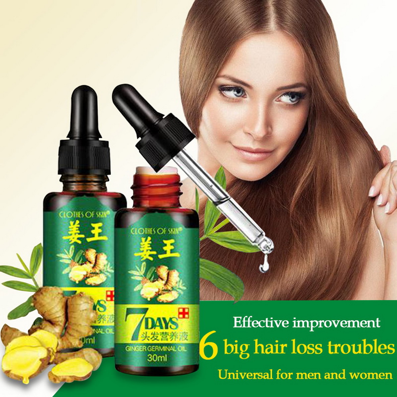 Professional Hair Growth Dense Hair Fast Hair Growth Grow Alopecia Essential Liquid Oil Treatment For Gentleman Hair Care 30ml