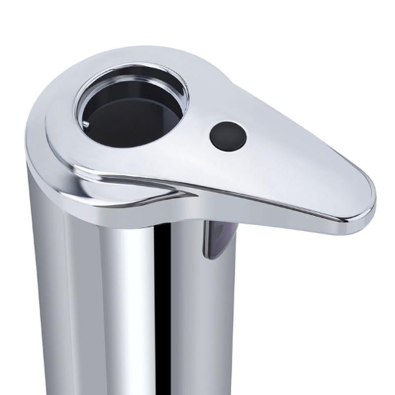 250ml Intelligent Automatic Liquid Soap Dispenser IR Sensor Stainless Steel Hand Washing Device For Kitchen Bathroom Waterproof