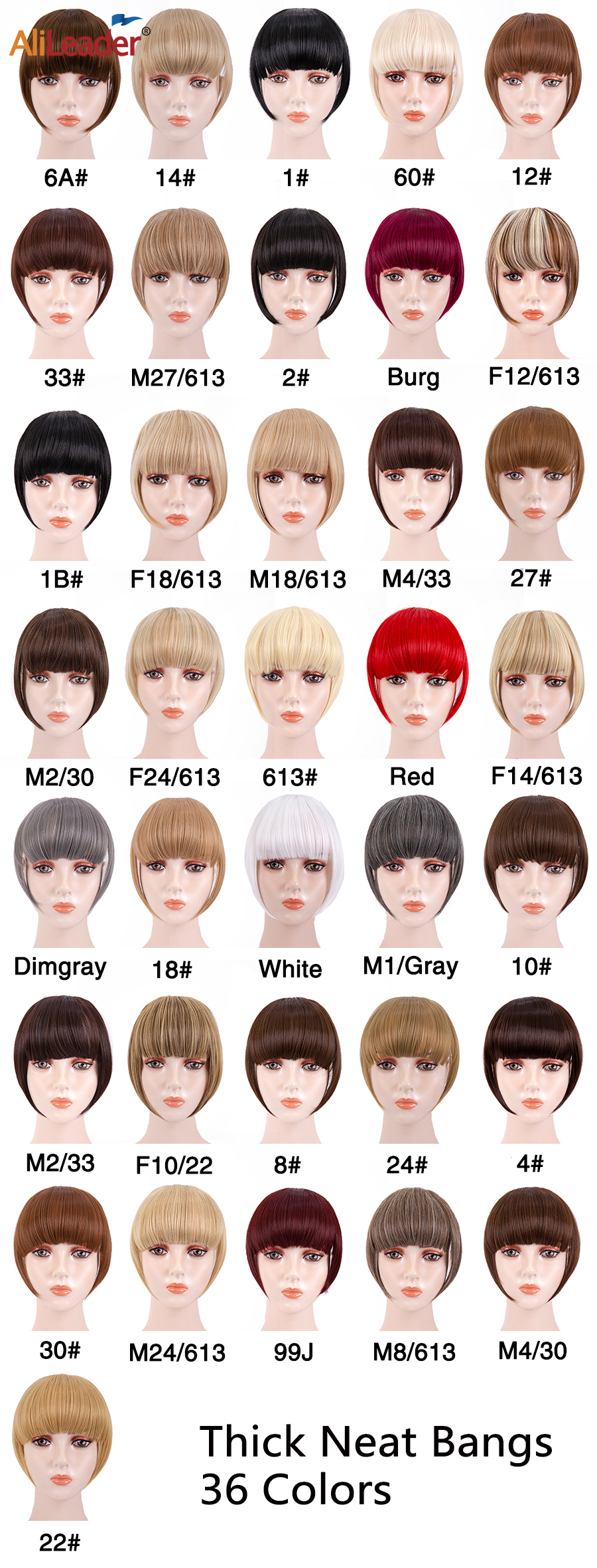 Front Neat Bangs 20