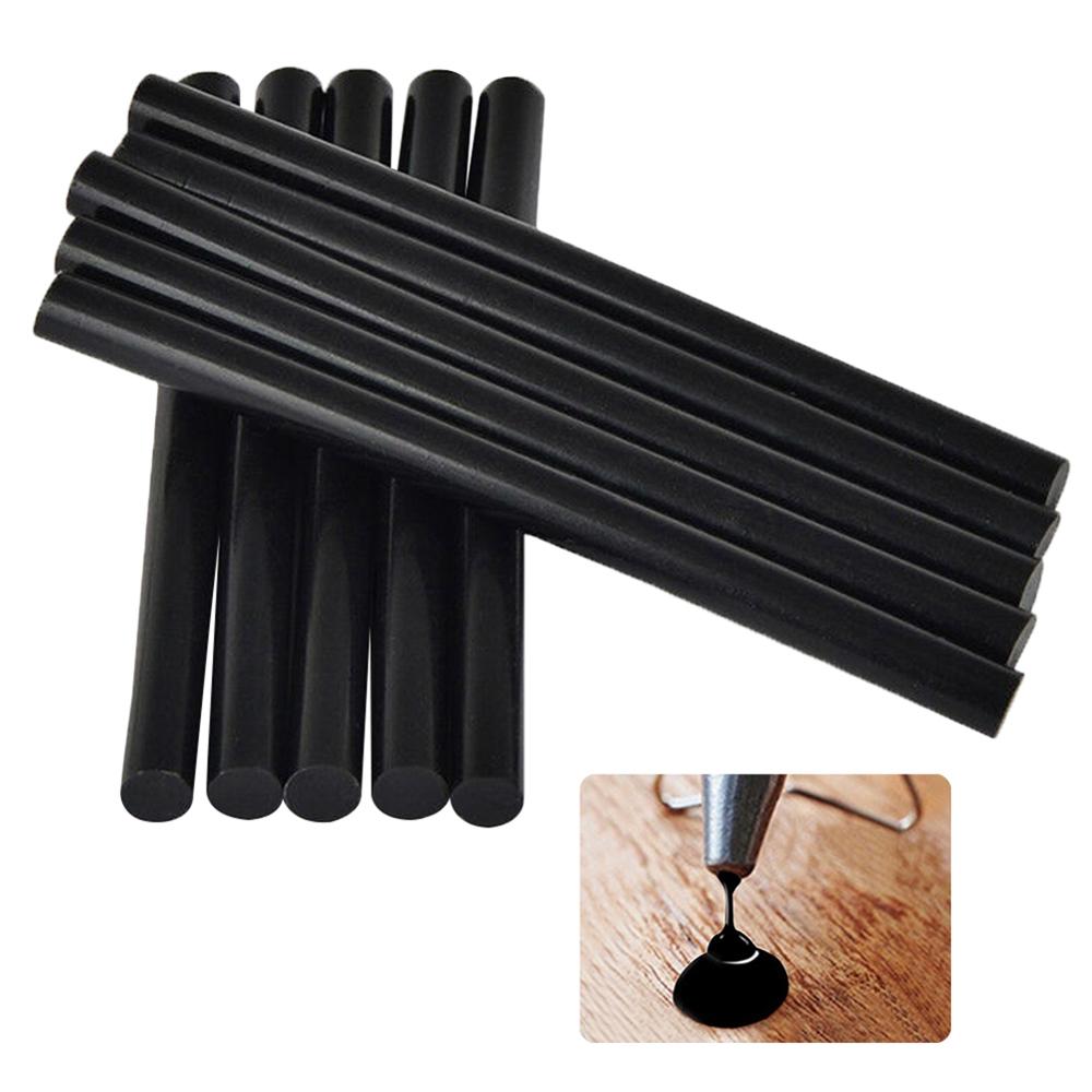 10/50pcs Hot Melt Glue Stick High Adhesive EVA Black Glue Sticks For Car Body Paintless Dent Repair Tool 7mmx100mm Dropshipping