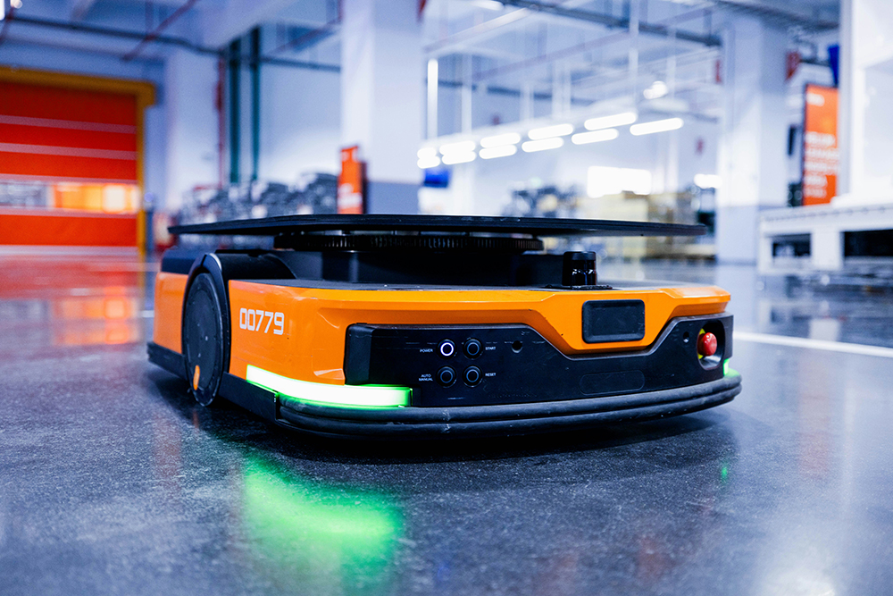 Laser Distance Sensor in Automated Warehousing