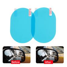 2pcs / set Rearview mirror protective film Anti fog Rainproof film for car windows Waterproof membrane