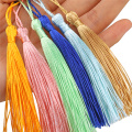 wholesale 100pcs/Pack Polyester Silk Tassels Fringe Trim 13cm Long Cotton Tassel Wedding Decoration DIY Sewing Accessories