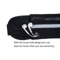 Unisex Adjustable Waist Bag Running Waist Bag Sports Portable Gym Bag Hold Water Cycling Phone Waterproof Women Running Belt Bag