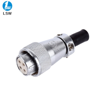 DIY CNC engraving machine spindle motor aviation aviation plug connector H20-4 core ceramic plug engraving machine parts