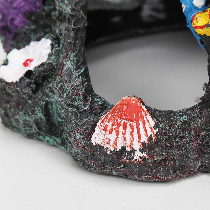 Aquarium decoration artificial Coral Mountain Synthetic Resin Coral Dazzling Stone for Aquarium Decoration for Fish Tank AA0060