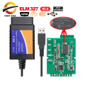 ELM327 V2.1 USB OBD2 cable coder reader scanner super mini elm 327 V1.5 bluetooth wifi for PC/Android/ios auto diagnostic tool