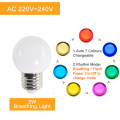 E27 RGB Breath Light