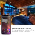 E27 RGBW Bluetooth 4.0 1275Lumen LED Light 15W APP Smart Voice Music Control Lamp Multiple Colors LED Bulb for Home Lighting