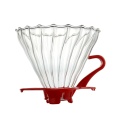 Ecocoffee 1-4cups Barista Heatproof Glass Dripper V60 Coffee Percolator Maker
