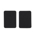 100PCs 3.5x2.5cm Paper Garment Label Tags black White color Clothing Accessory Rectangle Jewelry Earrings Display Card