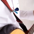 1pc Guitar Pick Holder Fix On Guitar Strap Belt For Guitar Bass Ukulele Guitar Accessories