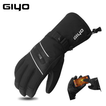 GIYO S-06 Extreme Cold Ski Gloves Sports Touchscreen Waterproof Thermal Fleece Gloves For Running Jogging Hiking Cycling Bike