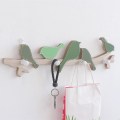 4 Hooks Creative Bird Shape Hooks Home Decorative Coat Key Clothes Hook Hanger Wall Door Hanging Decoration