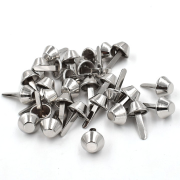 (50 pieces/lot) Metal rivets. Decorative nails. Luggage foot nail. Toy eyes. Barrel nail Bags, accessories