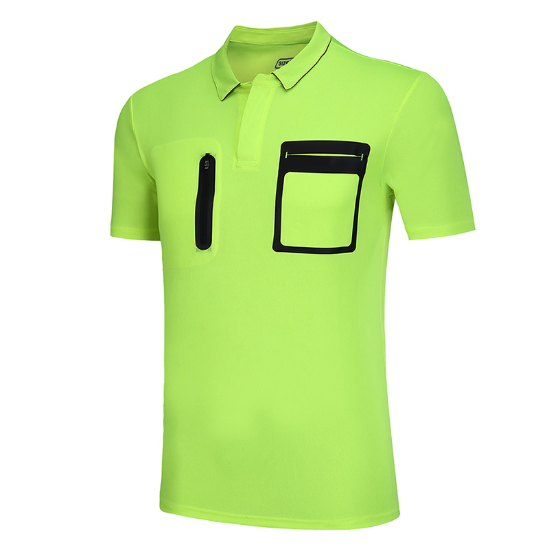 2020-2021 Professional Soccer Referee Uniform Football Referee Shirt Multi-color Soccer Judge Jersey