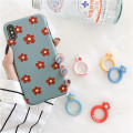 Cute Cartoon Phone Strap Silicon Lanyard For Keys Phone Charm Mobile Phone Straps For iPhone Airpods Lanyards Keychain Key Ring