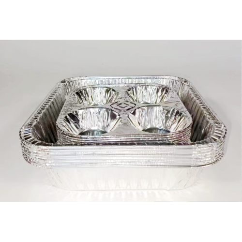 Suppliers for Round Silver takeaway food Aluminium Foil Container