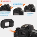 LXH EG Eyecup Eyepiece Viewfinder For Canon EOS-1D X/EOS-1Ds Mark III/1D Mark IV/1D Mark III/5D Mark III/7D Replaces Canon EG