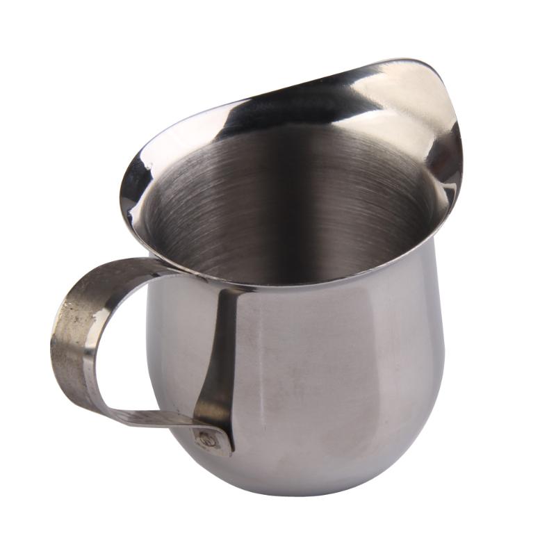Stainless Steel Milk Coffee Waist Shape Cup Mug Espresso Latte Art Jug Foam Container Home Frothing Pitchers 90ml/150ml/240ml
