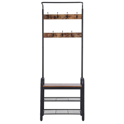 Kinds of Brown Clothes Racks Shoe Racks for Drawing Room, Wholesale Brown Clothes Racks Shoe Racks for Drawing Room