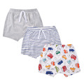 3 pieces of cotton boy shorts wear summer baby pants 0-2 years old children ass baby harem pants multicolor optional