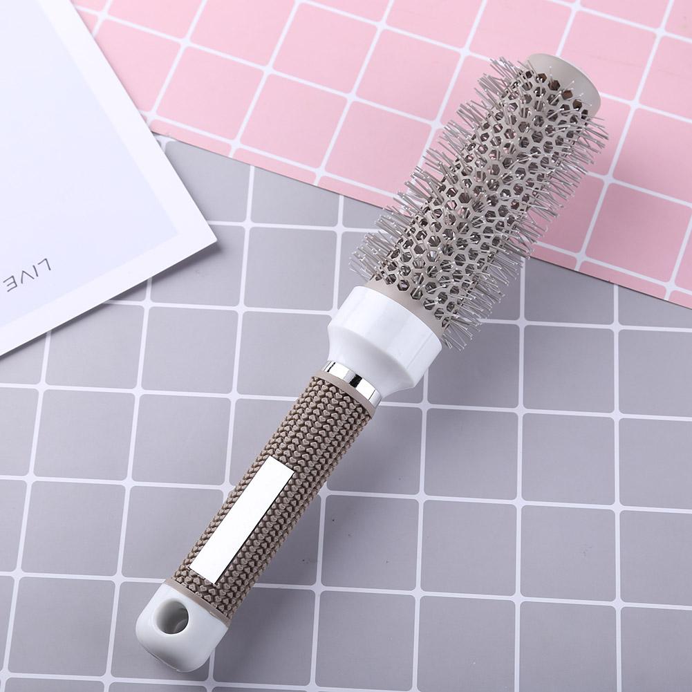 6 Size Professional Hair Dressing Brushes High Temperature Resistant Ceramic Iron Round Comb Hairbrushes Hair Styling Tools