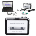 Tape to PC Super USB Cassette to MP3 Converter with USB Cable MP3 Player USB Rechargable Cassette Recorders & Players