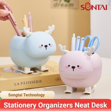 Adorable Woodland Deer Pen Holder Storage