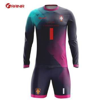 Custom sublimation polyester dry fit team youth soccer wear jersey uniform kits for sale