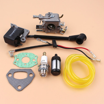 Carburetor Ignition Coil Magneto Gasket Kit For HUSQVARNA 136 137 141 142 36 41 Chainsaw Zama C1Q-W29E Carb