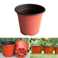 100Pcs 90mmx80mm Plastic Nursery Pot Seedlings Flower Plant Container Garden Seed